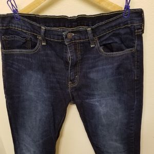 Levi's 511 dark blue jeans